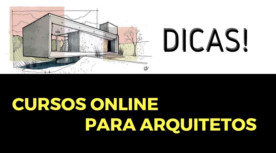 Capa Cursos online para arquitetos